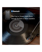 Crosley - Tocadiscos Crosley Jasper - Nogal