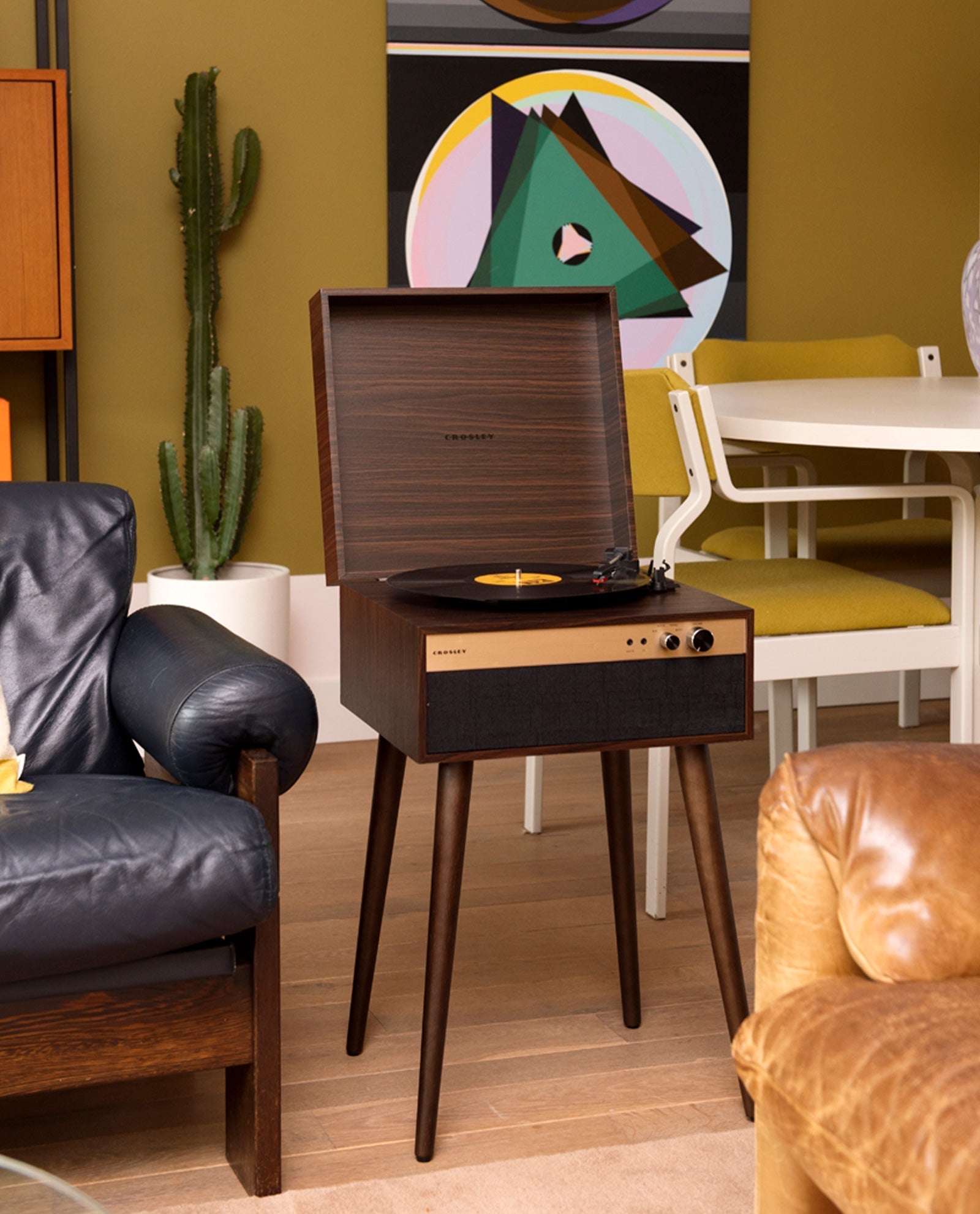 Crosley - Tocadiscos Crosley Jasper - Nogal
