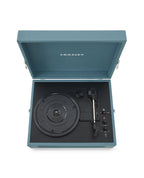 Crosley - Tocadiscos Crosley Voyager Bluetooth Doble - Azul lavado