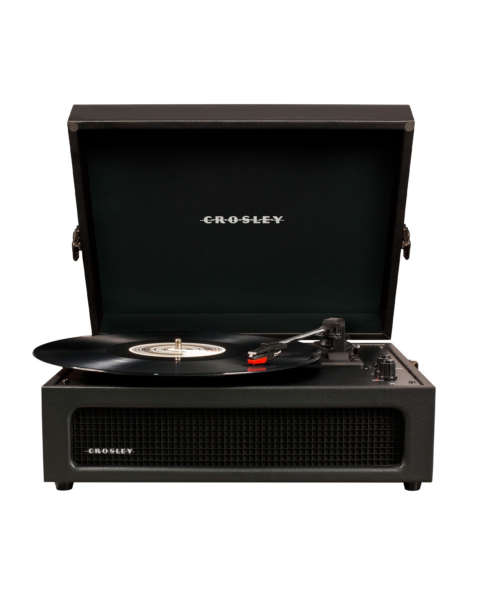 Crosley - Tocadiscos Crosley Voyager Bluetooth Doble - Negro