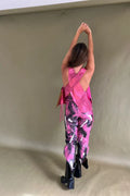 CROSS VEST | FUCSIA GALACTICO