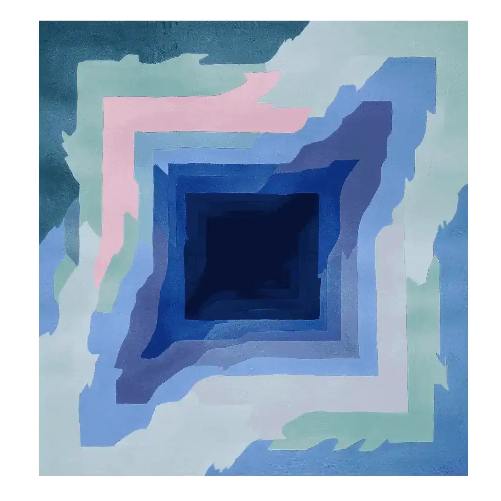 Crystal Vortex Dream Hand Tufted Rug