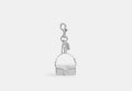 COACH® Women's Charm de bolso Tabby en Gris | Métal