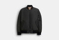 COACH® Men's Chaqueta MA-1 reversible de poliéster reciclado, Talla Mediano | Coton