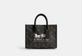 COACH® Women's Bolso Tote Ace 17 Con Diseño De Caballo Y Carruaje en Negro