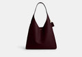 COACH® Women's Bolso de hombro Brooklyn 39 en Rojo | Cuir