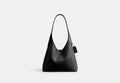 COACH® Women's Bolso de hombro Brooklyn 28 en Negro | Cuir