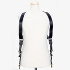 Tokyo #501 - Black & Red dual leather camera strap