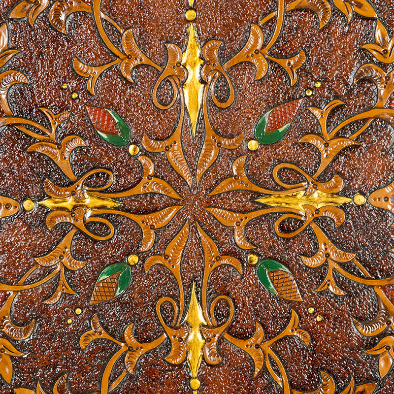Hand Tooled Leather Wall Art Granada