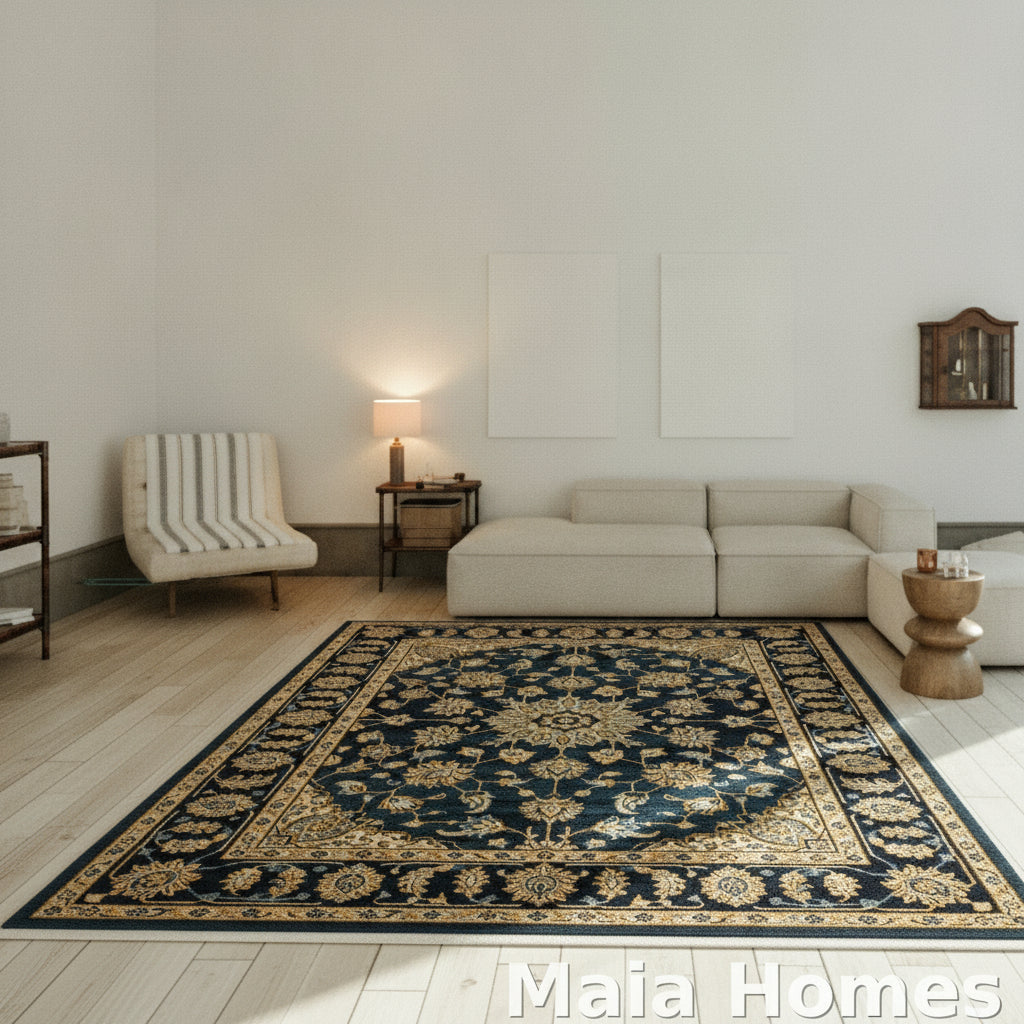 Custom AI Rug — Persian | 5x8 ft | New Zealand Wool
