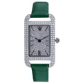Christian Van Sant Crystal-Embellished Watch — Silver