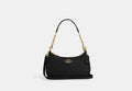 COACH® Women's Bolso de hombro Teri en Negro | Cuir