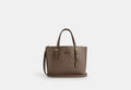 COACH® Women's Bolso tote Mollie 25 en Castaño | Cuir