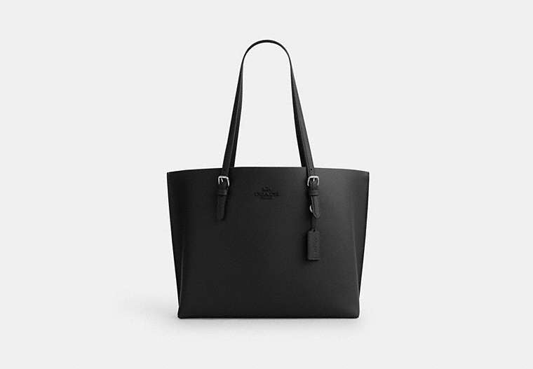 COACH® Women's Bolso tote Mollie en Negro | Cuir