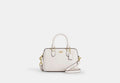COACH® Women's Minibolso cruzado Rowan en Blanco | Cuir