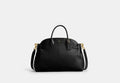 COACH® Women's Bolso Soft Empire 40 en Negro | Cuir