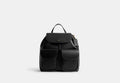 COACH® Women's Mochila Crosby 28 en Negro | Cuir