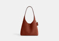 COACH® Women's Bolso de hombro Brooklyn 28 en Castaño | Cuir