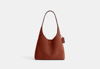 COACH® Women's Bolso de hombro Brooklyn 28 en Castaño | Cuir