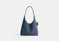 COACH® Women's Bolso de hombro Brooklyn 28 en Azul | Cuir