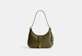 COACH® Women's Bolso de mano Hamptons en Verde | Cuir