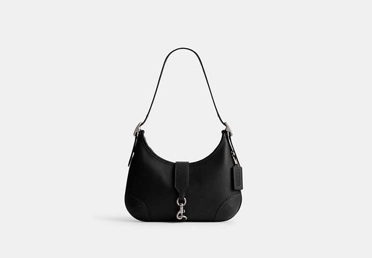 COACH® Women's Bolso de mano Hamptons en Negro | Cuir