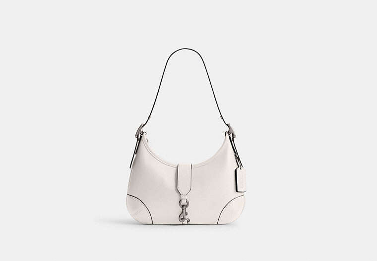 COACH® Women's Bolso de mano Hamptons en Blanco | Cuir