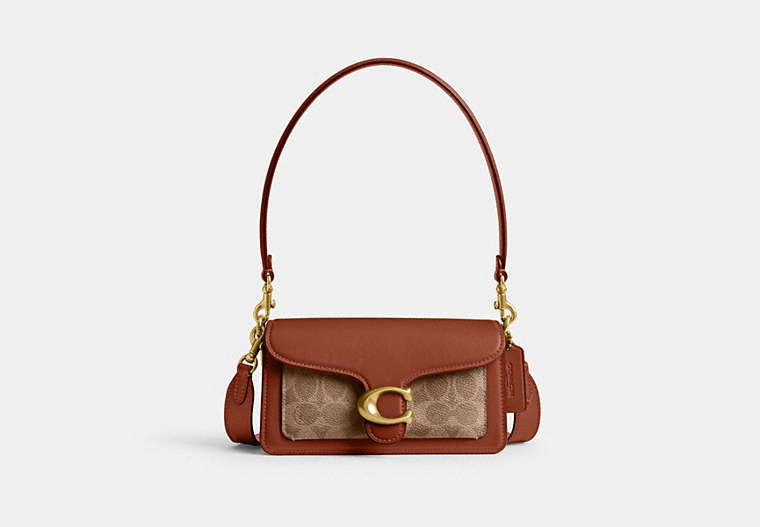 COACH® Women's Bolso de hombro Tabby 20 en lona de firma | Pvc
