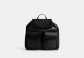 COACH® Women's Mochila Crosby en Negro | Cuir