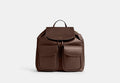 COACH® Women's Mochila Crosby en Castaño | Cuir