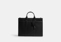 COACH® Men's Bolso tote Wesley en Negro | Cuir
