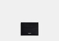COACH® Men's Tarjetero en Negro | Cuir