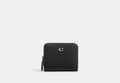 COACH® Women's Cartera Billetera Básica Con Bloques De Color en Negro | Cuir