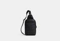 COACH® Men's Mochila De Firma Ethan En Lona en Negro | Pvc
