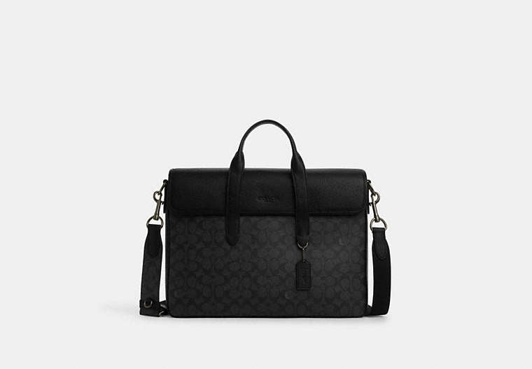 COACH® Men's Portafolios Sullivan En Lona De Firma | Pvc