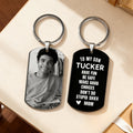 Personalizado Heartfelt Recordatorio Foto Llavero Bolsa Etiqueta con Nombre y Texto Cumpleaños Navidad Regalo para Familia Amigos