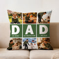 Diseño Personalizado Papá 6 Fotos Funda Almohada Suave Decoración del Hogar Feliz Día del Padre Regalo para el Padre Hombre