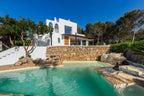 Mediterranean Seafront Ibiza Villa with Amazing Sunset Views in San Antonio