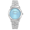 Mathey Tissot Stainless Steel with Blue Dial Watch — Blue