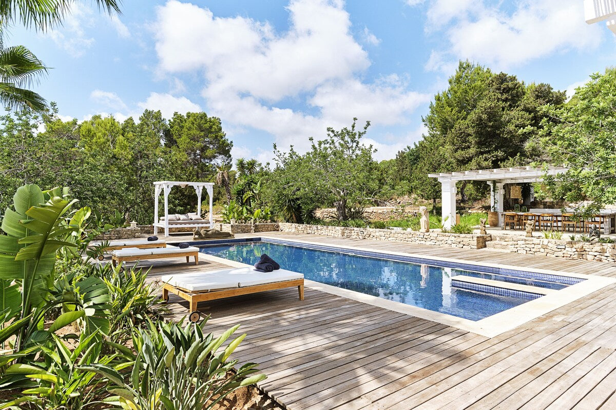 Ibiza Holiday Villa with Nordic Interiors in Santa Eulalia