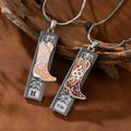 Collar personalizado de botas de vaquera estilo Western con monograma Regalo de cumpleaños de festival de música para vaqueras del Oeste