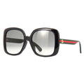 Gucci Oversized Square Sunglasses — Black
