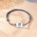 Pulsera ajustable personalizada con retrato de mascota nombre y texto grabados regalo de cumpleaños y recuerdo conmemorativo para amantes de animales