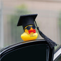 Gorro de Graduación Personalizado Divertido Pato de Goma con Nombre Decoración de Escritorio Regalo de Graduación para Graduados