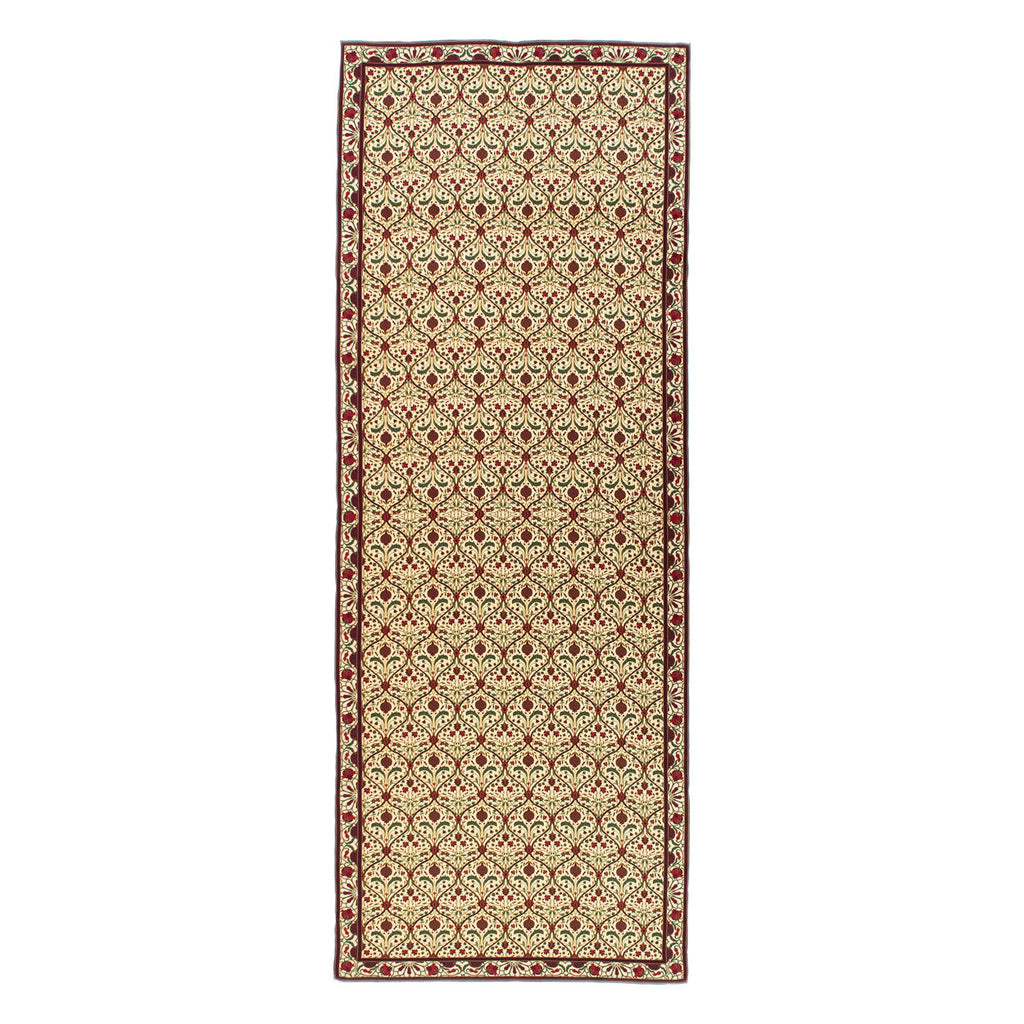 Art Nouveau Silk Scarf Berry