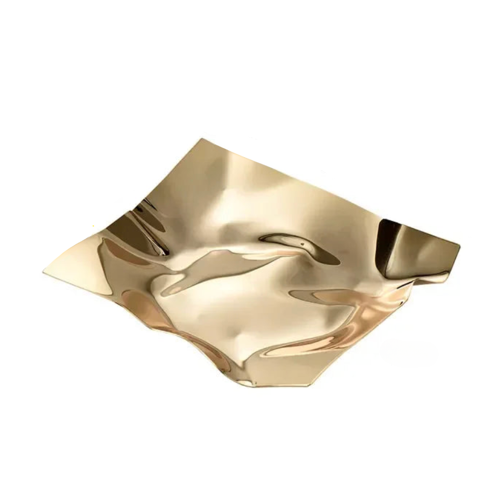ArtZ® Nordic Glow Stainless Steel Tray - Gold