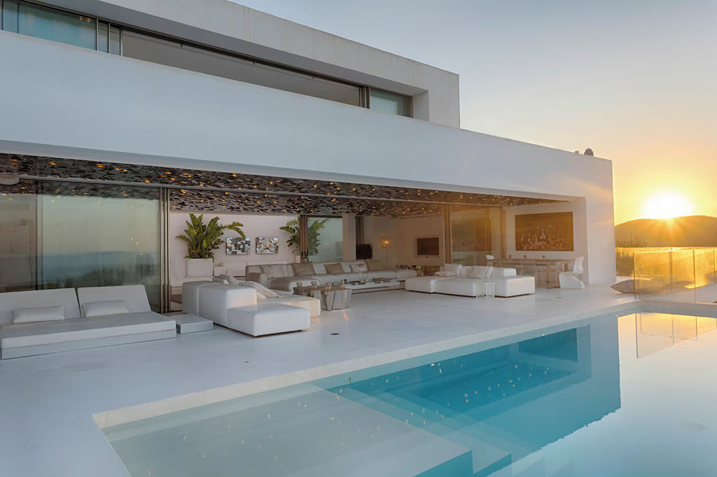 Super Rare Seafront Luxury Ibiza Villa in a Premier Gated Community in Sant Josep