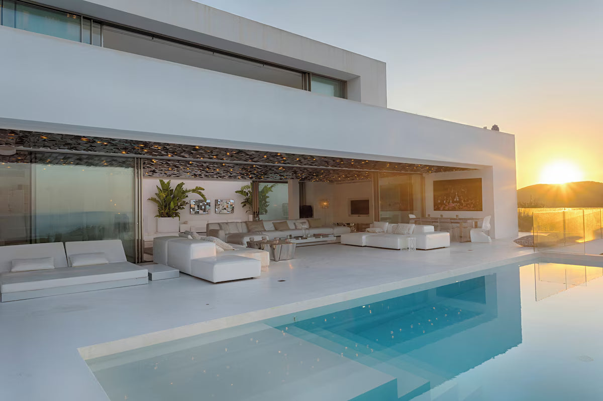 Super Rare Seafront Luxury Ibiza Villa in a Premier Gated Community in Sant Josep