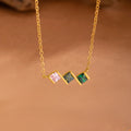 Personalizado Múltiples 1-8 Birthstones Collar de la Familia Cumpleaños Aniversario Regalo de Navidad para las mujeres mamá
