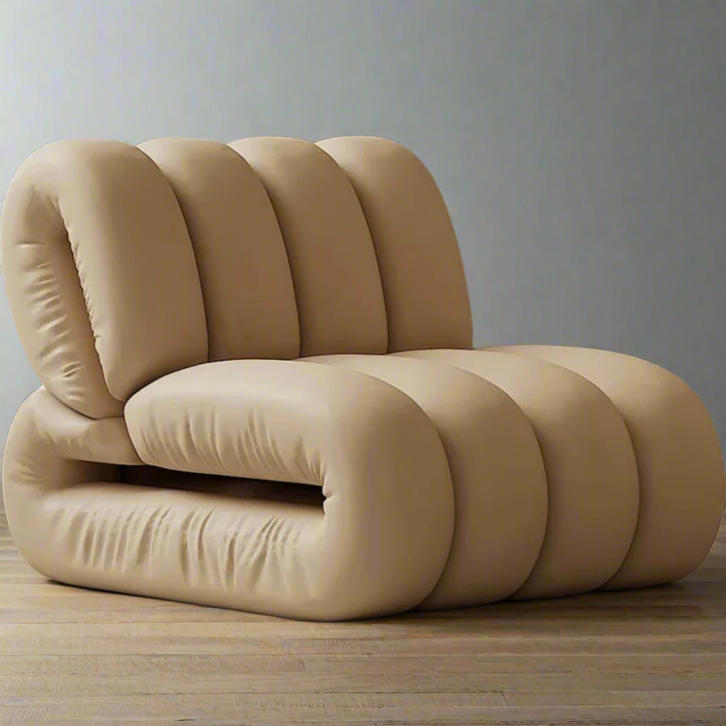 ArtZ® Chill Nook Cozy Chair - Khaki